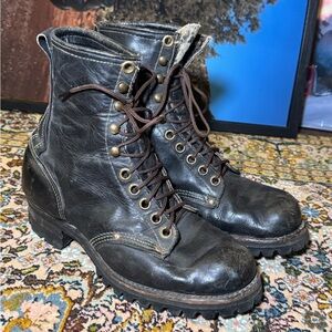 1970s Stalwarts logger boots